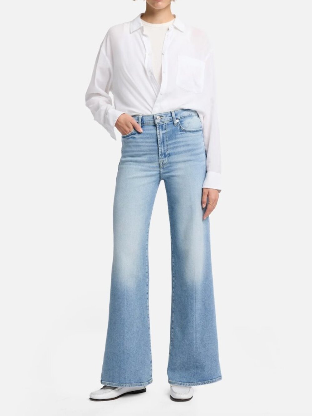 NWT 7 For All Mankind Jo High Rise Ultra High Rise Sz 32